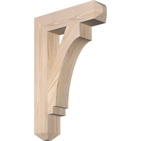 Ekena Millwork Imperial Craftsman Smooth Bracket, Douglas Fir, 3 1/2"W x 16"D x 24"H BKT04X16X24IMP04SDF